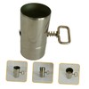 MAGICLULU Adjustable Chimney Exhaust for Outdoor Stove Stainless Steel Chimney