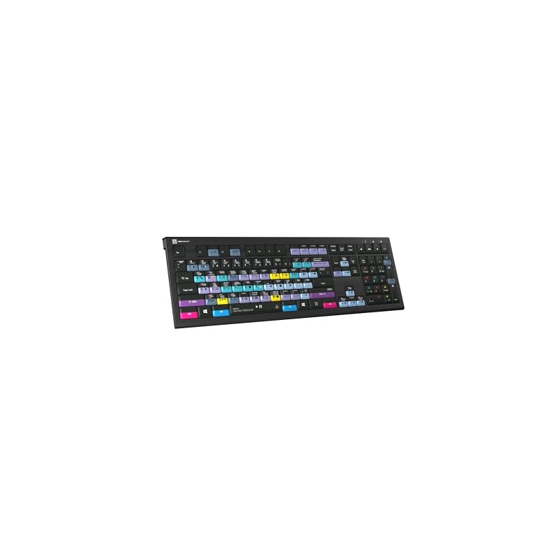 Logickeyboard Backlit 'Astra2' Designed for Editing in Blackmagic's Davinci Resolve