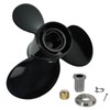 QIKIRUO 13 3/4x15 Aluminum Outboard Propeller fit Mercury Engines 40HP-140Hp,15