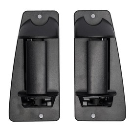 Aoerzn Premium Extended Cab Door Handle Rear Left Driver and Right Passgenger Side, Fits for 1999-2007 Chevy Silverado GMC Sierra 1500 2500 3500, Replaces# 15758172, 15758171