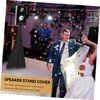 Gatuida Speaker Tripod Two-Sided Cover Black Cover for Speaker Stand