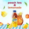 Snapple Peach Tea Lemonade, 16 fl oz, Pack of 12