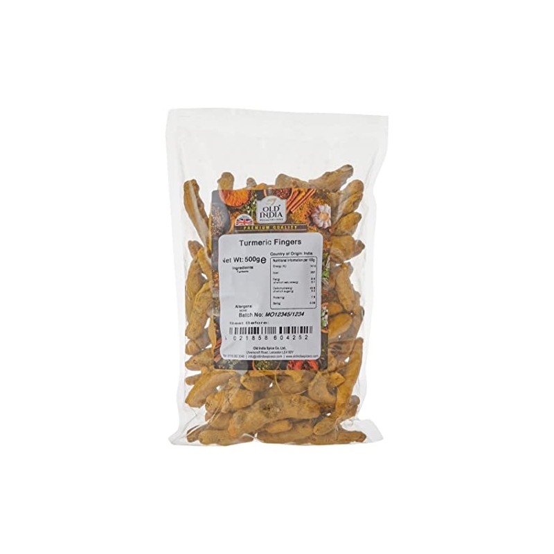 Old India Turmeric Fingers 500g