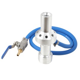 SOFEDY Boron Carbide Water Sandblasting Gun Nozzle 8MM Tungsten Carbide Blasting Nozzle High Pressure Dustless Wet & Dry Sandblast Gun for Sandblasting Machine Dedicated Thread Diameter