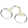 Stainless Steel Horse Bit Apple Flavor Rubber Wrapped Horse Mouth