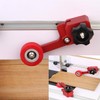 JCFANTS Updated Bearing Roller Featherboards, Precision Stock Guides for Table