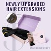 Fshine Extensiones de Cabello Natural con Clip 12 Pulgadas 50g