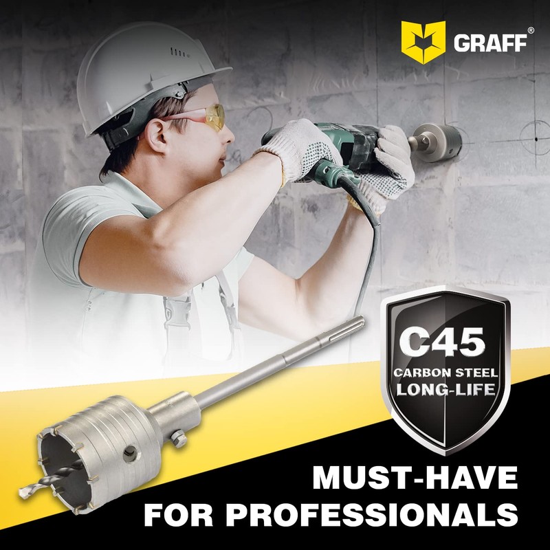 4 Inch SDS Max Rotary Hammer Core Bit - Core