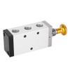 Pneumatic 1/4" PT 2 Postion Air Hand Lever Operated Valve
