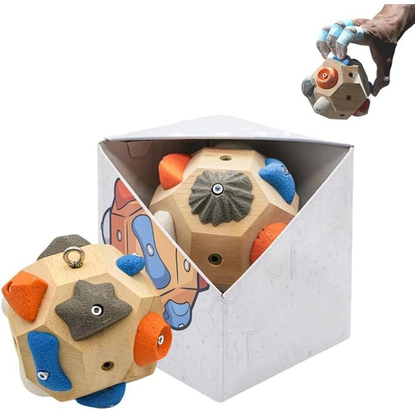 Handcrafted Boulder Block - Build Strength and Precision, Rock Climbers