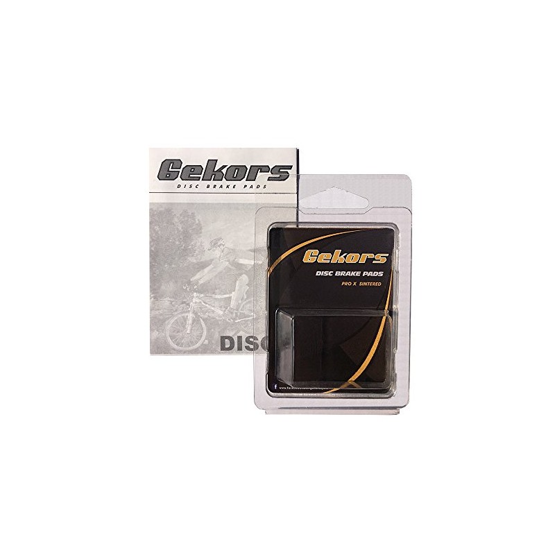 Gekors Metallic Bicycle Disc Brake Pads for Shimano/Tektro/TRP, 1 Pair