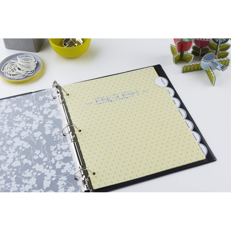 Avery Insertable Style Edge Plastic Dividers for 3 Ring Binders,