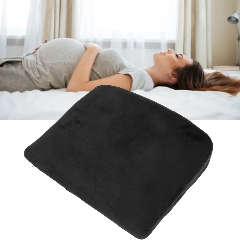 Pregnancy Wedge Pillow Memory Foam Breathable Ergonomic Maternity Back and