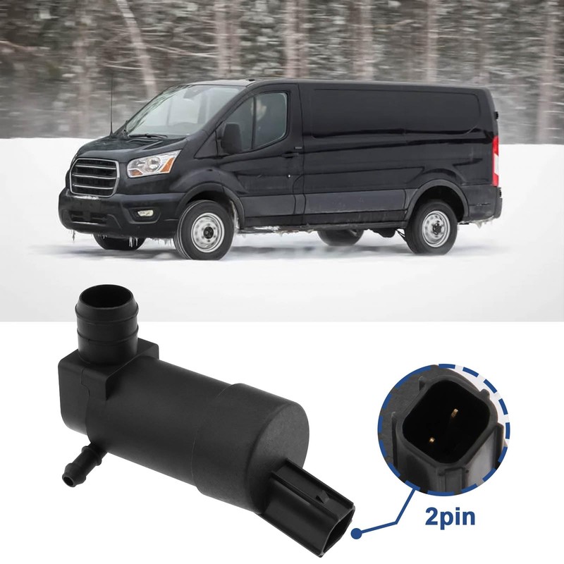 VGOL 1PC Windscreen Windshield Washer Pump Replacement Part 1S7117K624DC Compatible