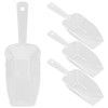 4 Cucharas De Transparente Mini Cuchara Taza Medidora De Palas