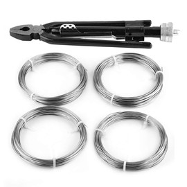 Cocoarm 6 Inch Pliers Wire Pliers Drill Pliers for Safety Wire Wire Twisting Pliers Twister Locking Made of Carbon Steel with Wire