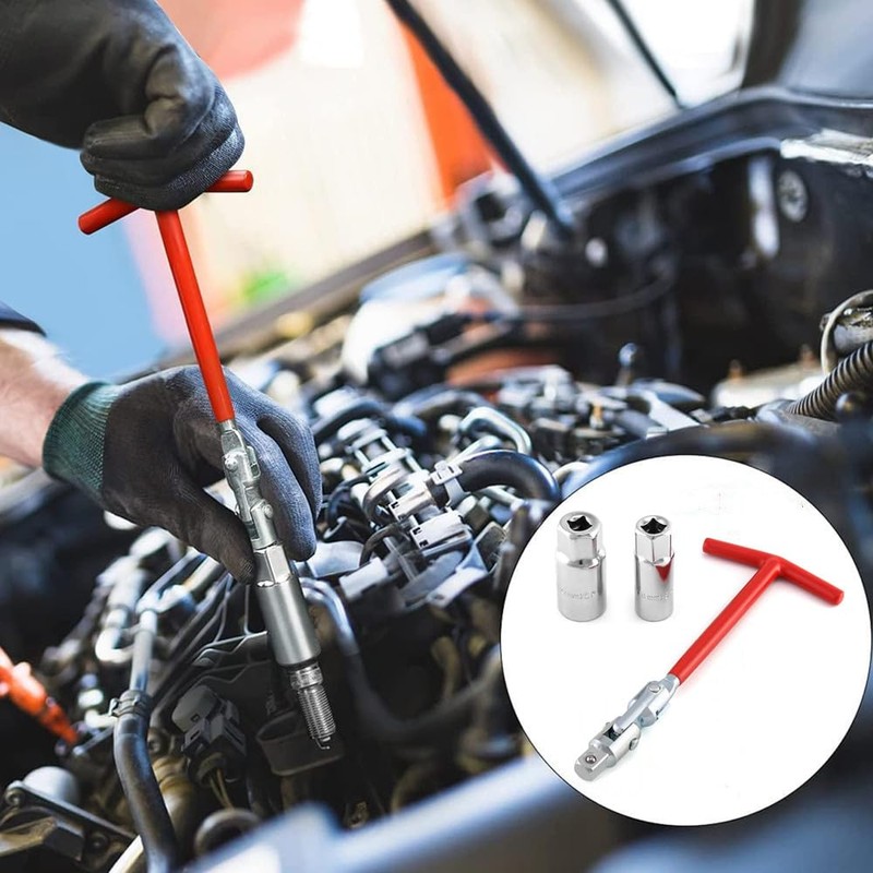 Spark Plug Wrench Plug Socket 16/21mm T Handle Spark Plug