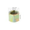 sourcing map Hex Coupling Nuts M10 x 1mm Fine Thread