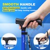 BigAlex Folding Walking Cane for Elderly Adjustable & Portable Walking