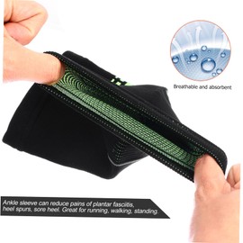 Baluue 2 Pairs Ankle Sprain Protector Sports Ankle Brace Sleeve Straps Support for Basketball Gym Fitness