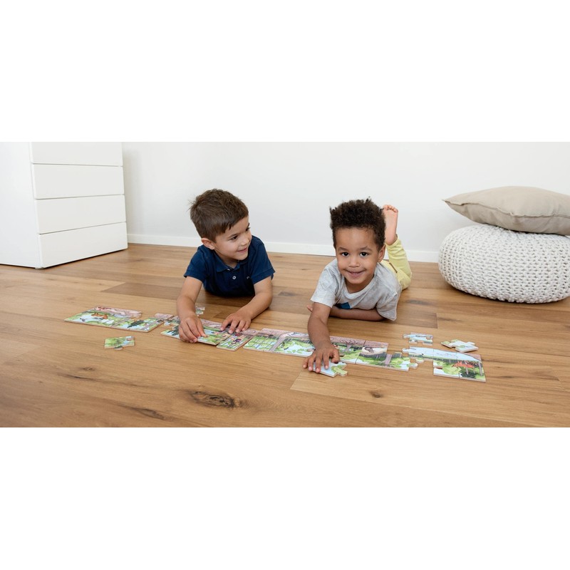 beleduc Floor Puzzle Forest - Set of 4 Children's Puzzles