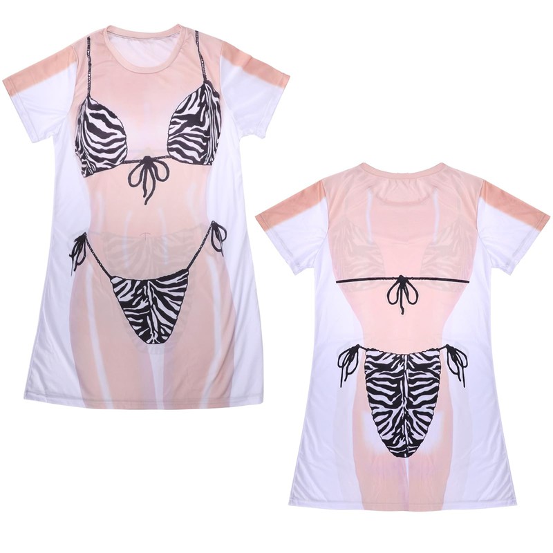 Beach Coverups Women Cover ups for Swimwear Women Short Sleeve