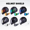 JQF Gear Strobe Helmet Shield Visor Repalcement Motorcycle Helmets Visor