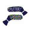 Blue Green Golf Blade Putter Cover, 1 Piece in Pack,