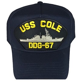 EC USS Cole DDG-67 Hat - Navy Blue - Veteran Owned Business