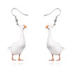 XYAYOU Creative Acrylic Hen Printed Hen Big Goose Animal Drop