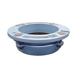 Jones Stephens C40440 Cast Iron QC Closet Flange 4 X 4 - Blue