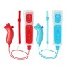 2 Pack Remote Controller with Motion Plus for Wii/WII U,