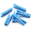 Jdesun 50 Pieces Photo Clips,Mini Plastic Picture Paper Clip Clothespins