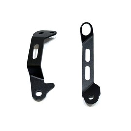 Gotham Cycles Front Brake and Clutch Reservoir Black Bracket Set Compatible with Ducati Panigale 899/959/1199/1299, V2/V4