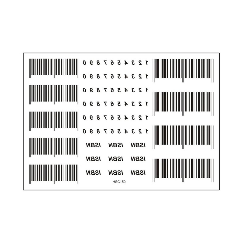 2 Sheets Temporary Barcode Tattoo QR Code Tattoo Barcode Tattoo