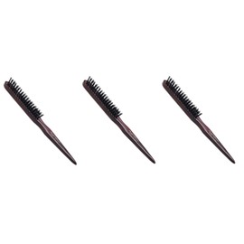 3 x Keller Magic Volumer Toupierbürste mit echter Wildschweinborste