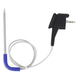 Meat Thermometer,Air Temperature Thermometer Probe Replacement Compatible with Ninja DZ550 Foodi Smart XL 6-in-1 Dual Temp Probe Indoor Grill & Air Fryer Stainless Steel Thermometer Meat Probe