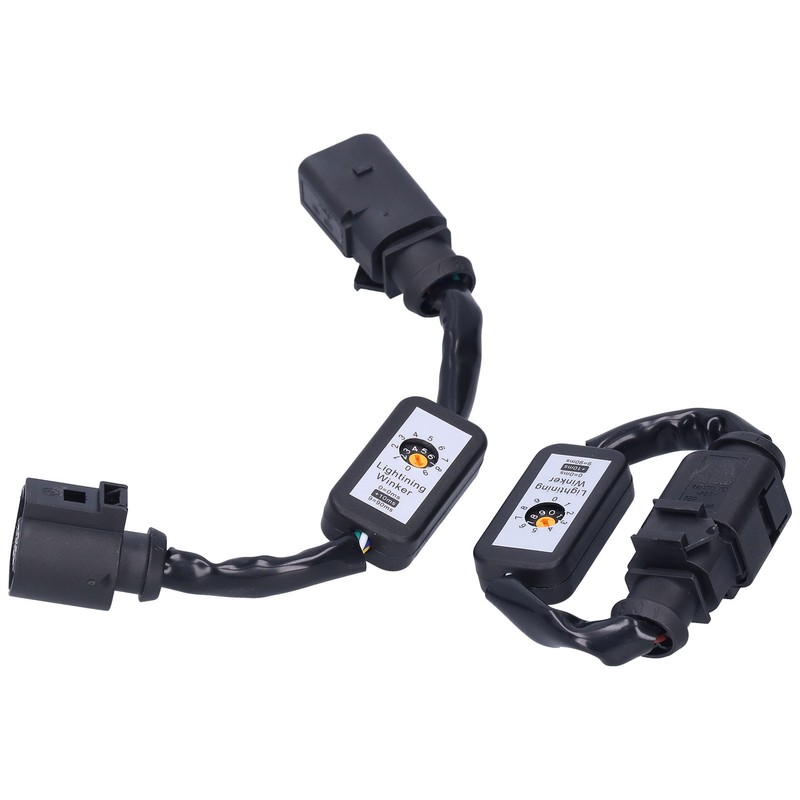 LED Tail Lights Dynamic Turn Signal Adapter Harness Blinker Module