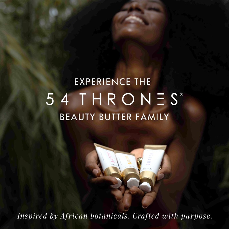 54 Thrones African Beauty Shea Butter, Intensive Dry Skin Support,