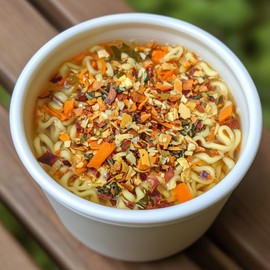 SavorSatch Dehydrated Mixed Dried Vegetable Flakes - Resealable Pouch | Bulk Pack | GMO-Free & Wheat Gluten-Free | Carrot, Onion, Celery, Tomato, Bell Pepper | No Added Salt | Certified Kosher | Perfect for Soups, Stews, Ramen, Emergency Supply, Backpacking, Camping, Long Shelf Life - 4 Pound (Pack of 1)