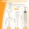 Kifmurase 8 Pcs Clear Perfume Refill Tools, Perfume Dispenser Transfer