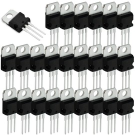 Innfeeltech 25Pcs L7805 Linear Positive Voltage Regulator 5V 1.5A to 220 Three-Terrminal Regulator