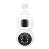 Indoor Security Camera 2160x1920 Dual Lens 2 Way Talk Night
