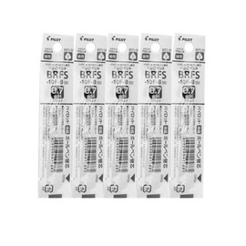 Pilot Permanent Ballpoint Pen Refill BRFS-10F-B 0.7mm Black x 5 Pens