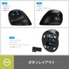 DELUX Ergonomic Mouse, Wireless Quiet, Small Hand Vertical Mouse, 4000DPI