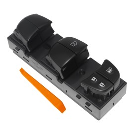 ACmango - Interruptor de ventana eléctrica maestro para lado del conductor 25401-3TA5A compatible con Nissan Juke 2011-2017, Nissan Tiida/Sylphy 2012-2016, Nissan Altima/Sentra/Leaf/Rogue