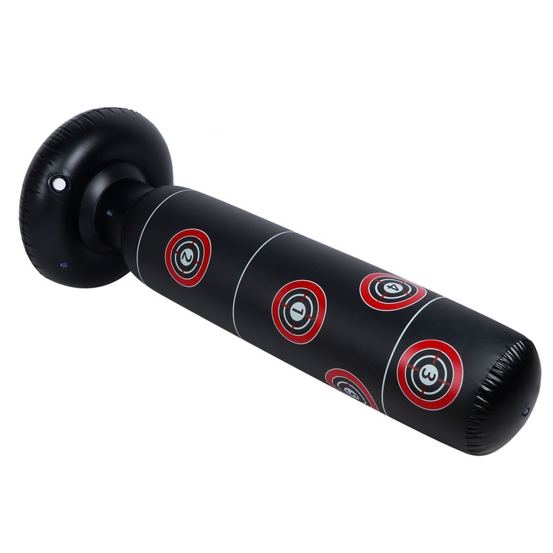 160cm Inflatable Punching Bag Boxing Post Sandbag Kids Training Exercising