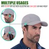 USHAKE Sun Cap Fishing Hat Baseball Cap with Face Neck