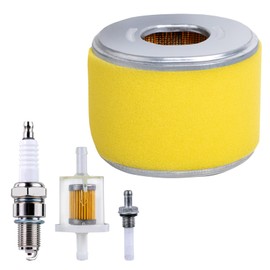 DemJamr GX270 Air Filter Spark Plug Tune Up Kit for Honda GX240 8HP GX 270 9HP Engine, Replaces 17210-ZE2-505 17210-ZE2-515 17210-ZE2-822 Air Filter