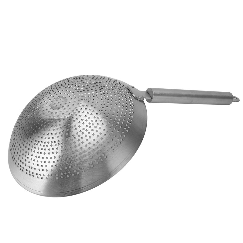 Colander Spoon 3mm Aperture 304 Stainless Steel Fine Filter Comfortable